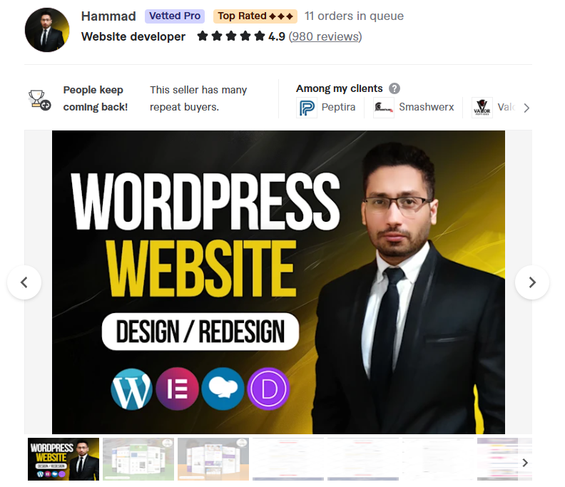  Hammad ul Haq (hammadulhaq93) — Reliable WordPress & Web Design Specialist