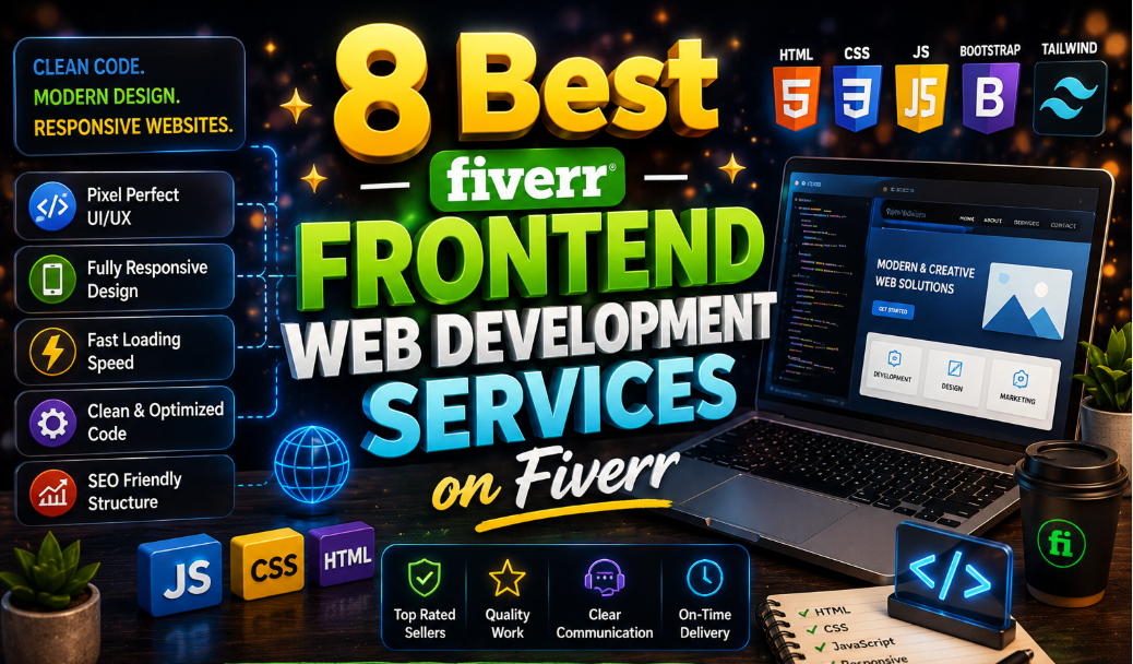 8 Best Frontend Web Development Services on Fiverr