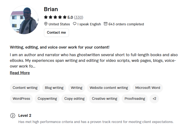 10. Breyn2000 — Ghostwriter for Blog or Website Content