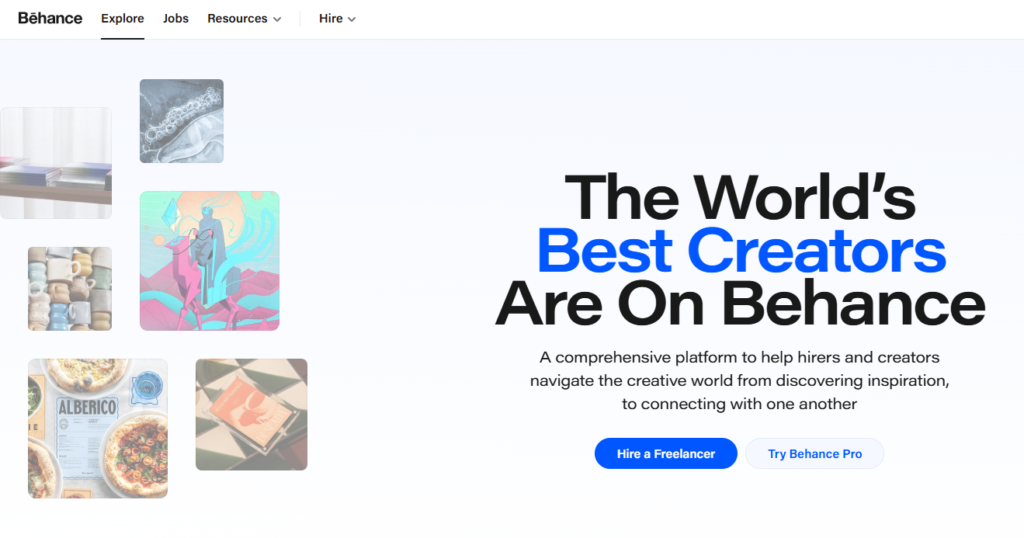 Behance — Best for Adobe-Ecosystem Designers and Creative Professionals