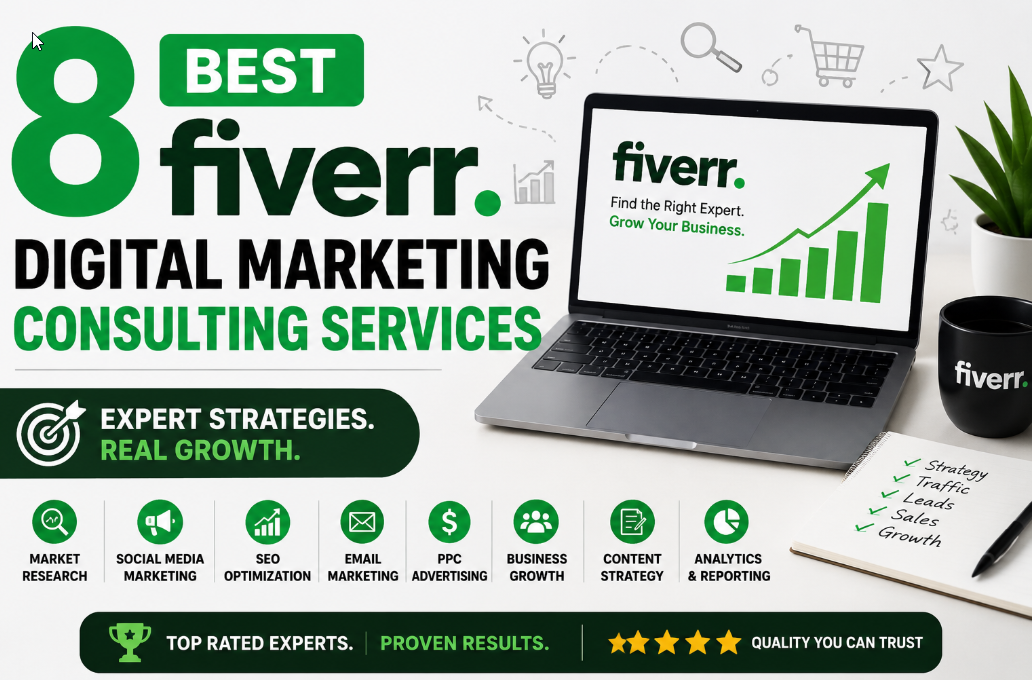 8 Best Fiverr Digital Marketing Consulting Services