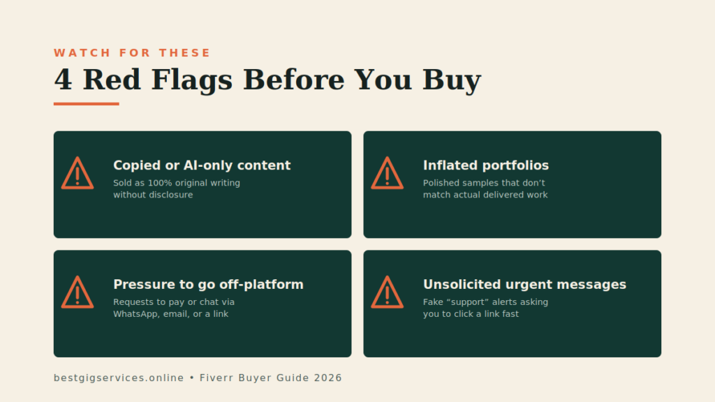 Common Risks fiverr Buyers Should Actually Watch For
