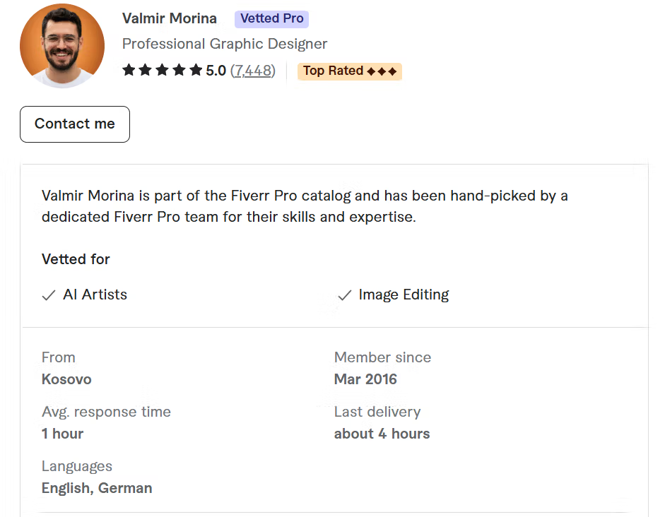 3. Valmir Morina — Best for High-Volume Professional Photoshop Work