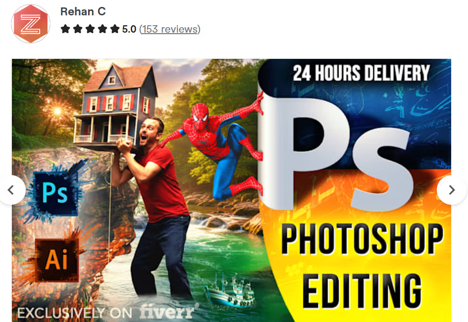 5. Rehan C — Best for Long-Term Photoshop Support