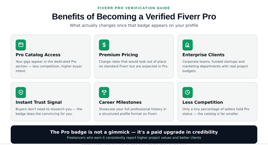The Benefits of Becoming a Verified Fiverr Pro