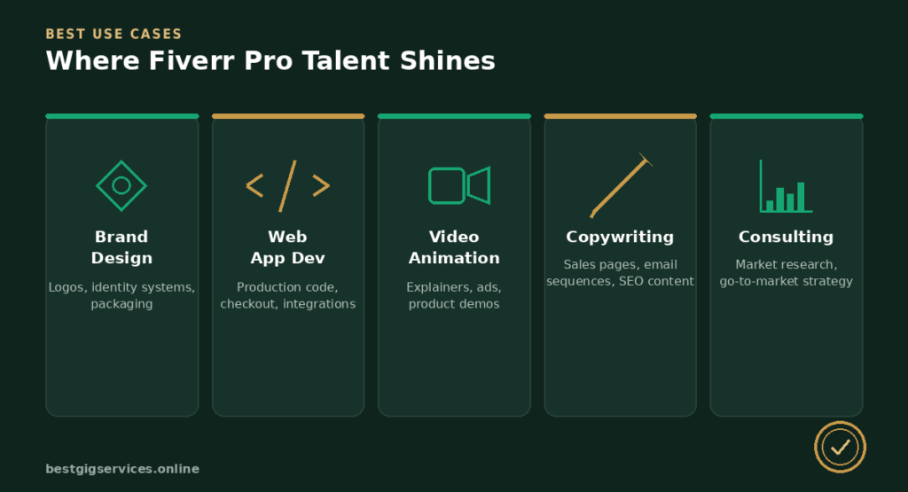 Where Fiverr Pro Shines: The Best Use Cases
