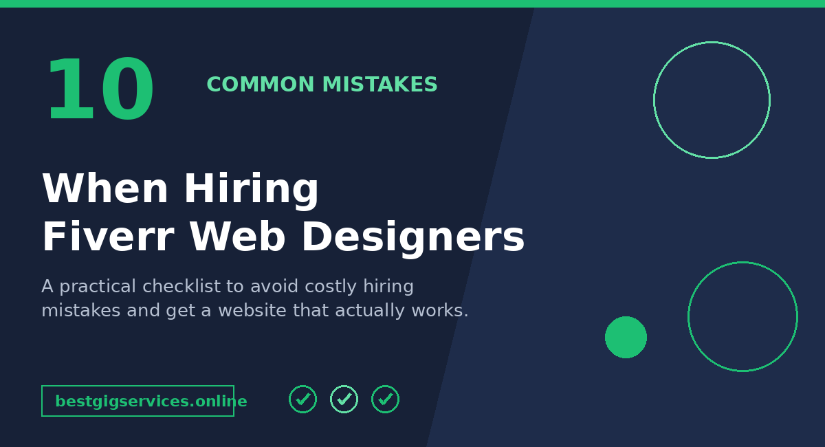 Hiring Fiverr Web Designers