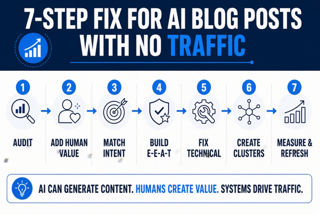 How to Fix AI Blog Posts That Have No Traffic