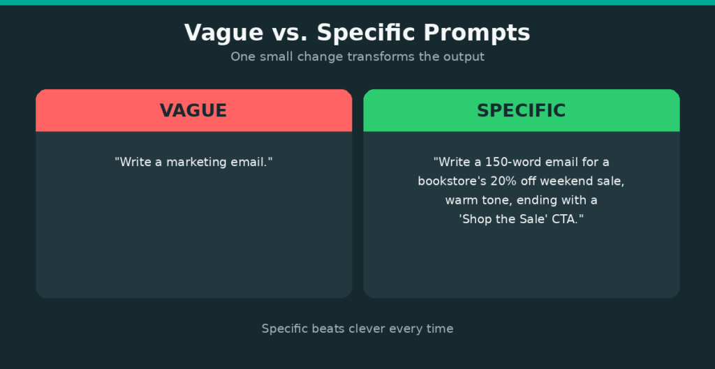 1. Your Prompt Is Too Vague