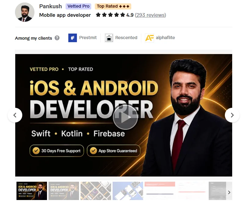 Fiverr works like an e-commerce store for services.