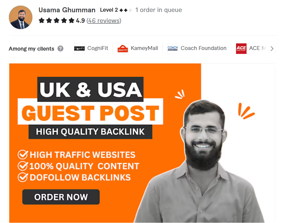3. Usama — Best for UK and USA Geo-Targeted Placements