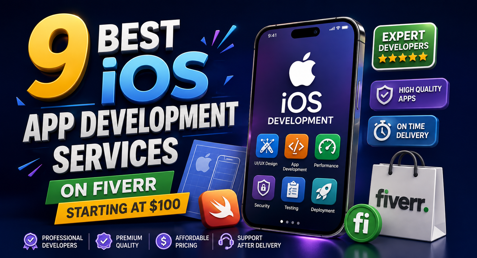 9 Best iOS App Development Services on Fiverr Starting at $100