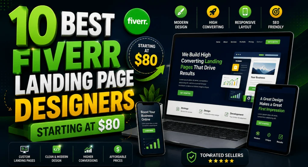 10 Best Fiverr Landing Page Designers in 2026