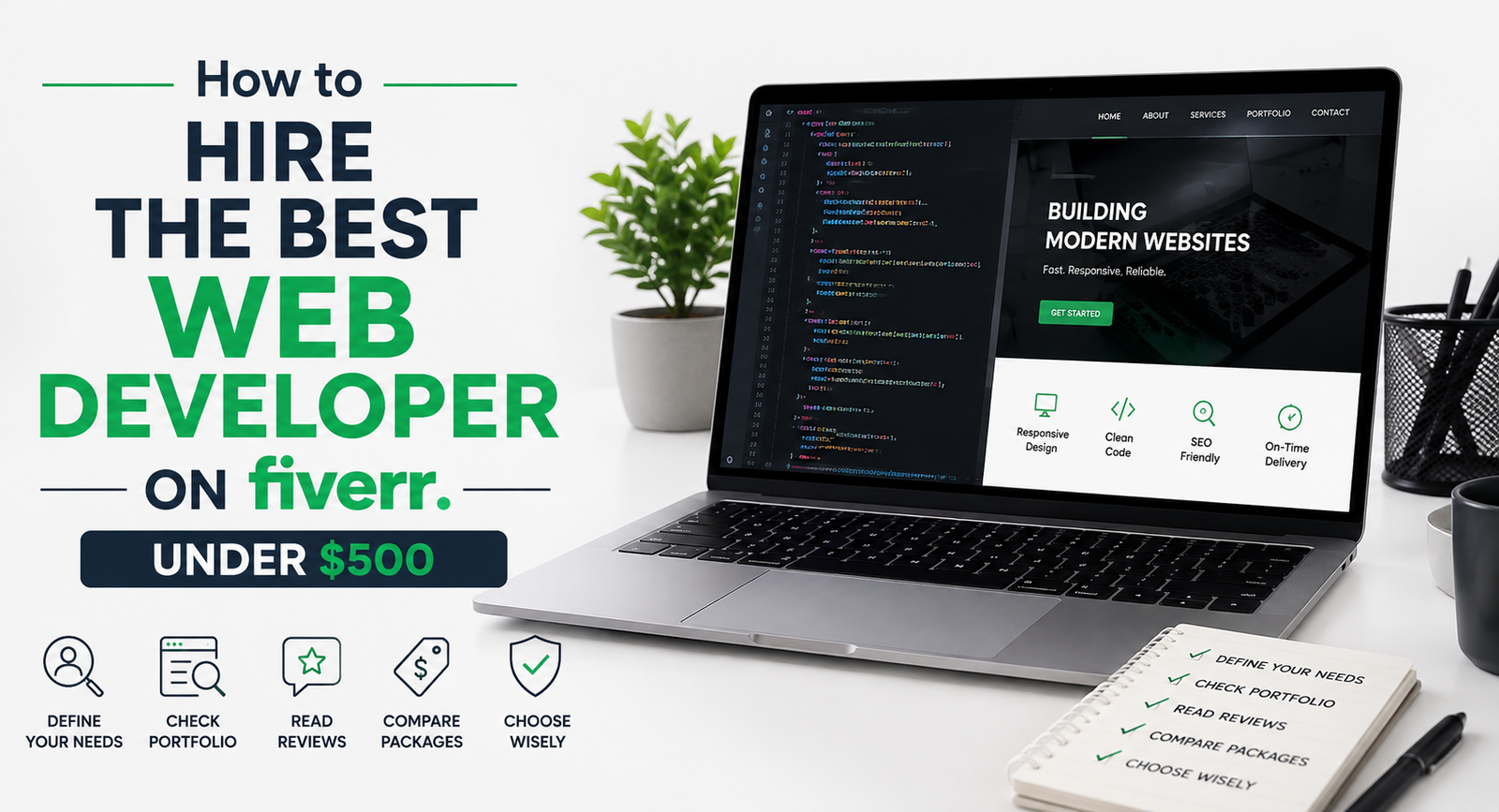 How to Hire the Best Web Developer on Fiverr Under $500
