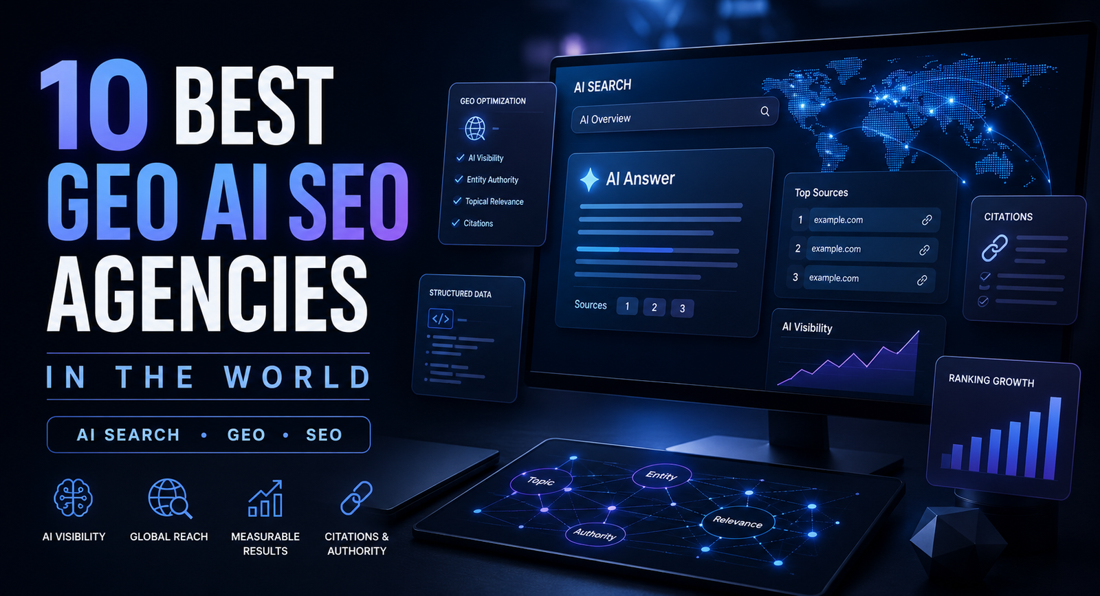 10 Best GEO AI SEO Agencies in the World