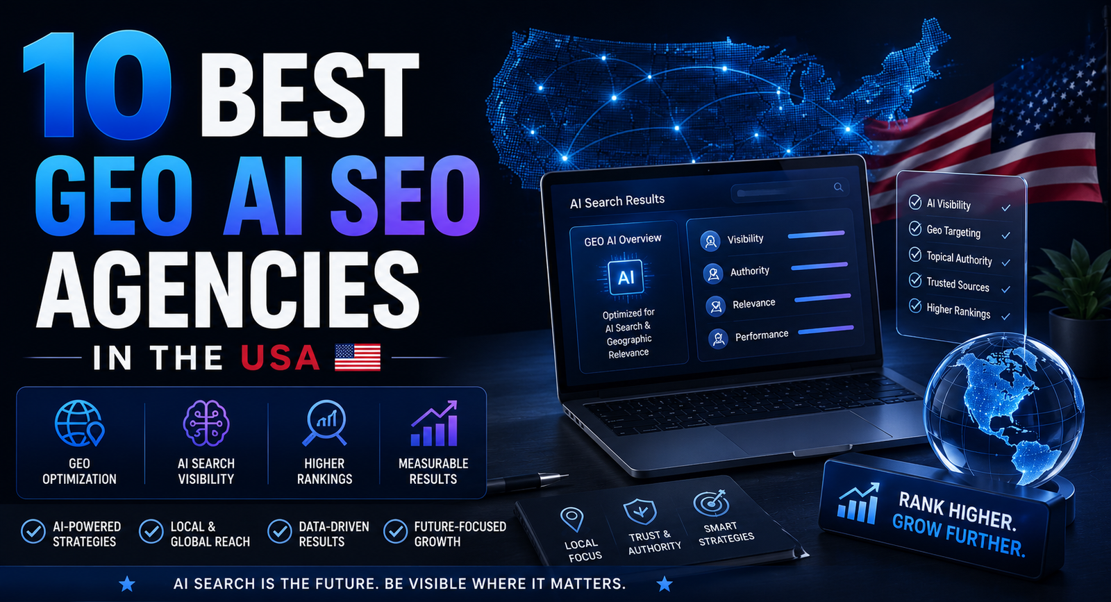 10 Best GEO AI SEO Agencies in the USA (2026)