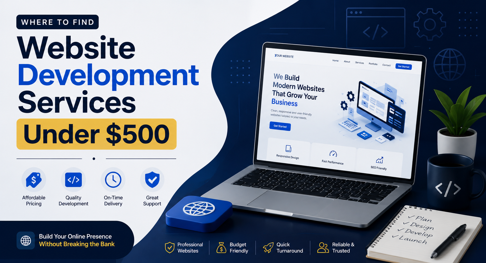 Where to Find Website Development Services Under $500