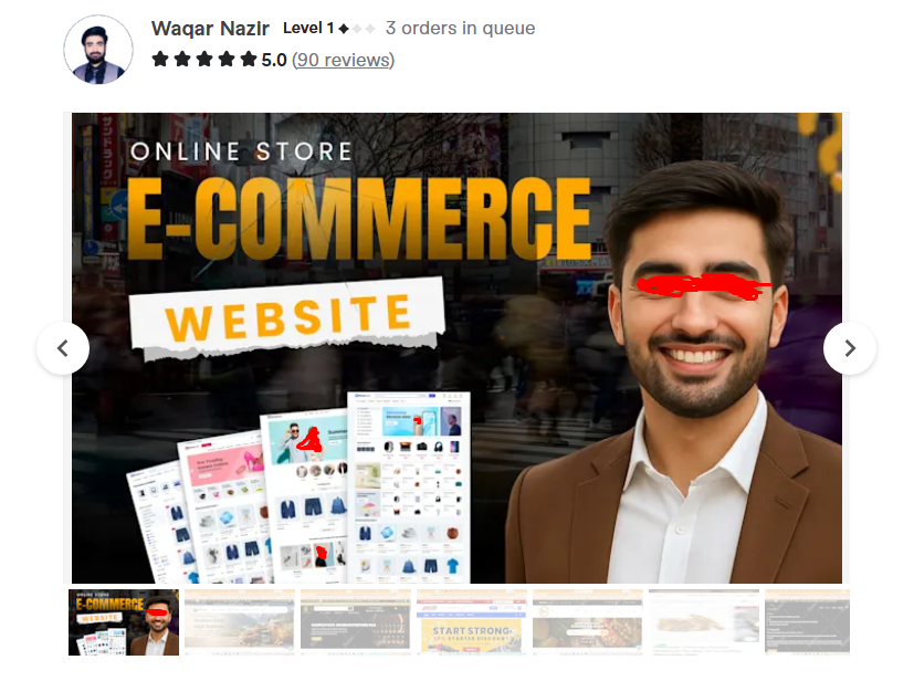 3. Waqar Nazir — Best for Professional WordPress Website Design